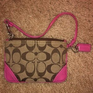 Coach wristlet